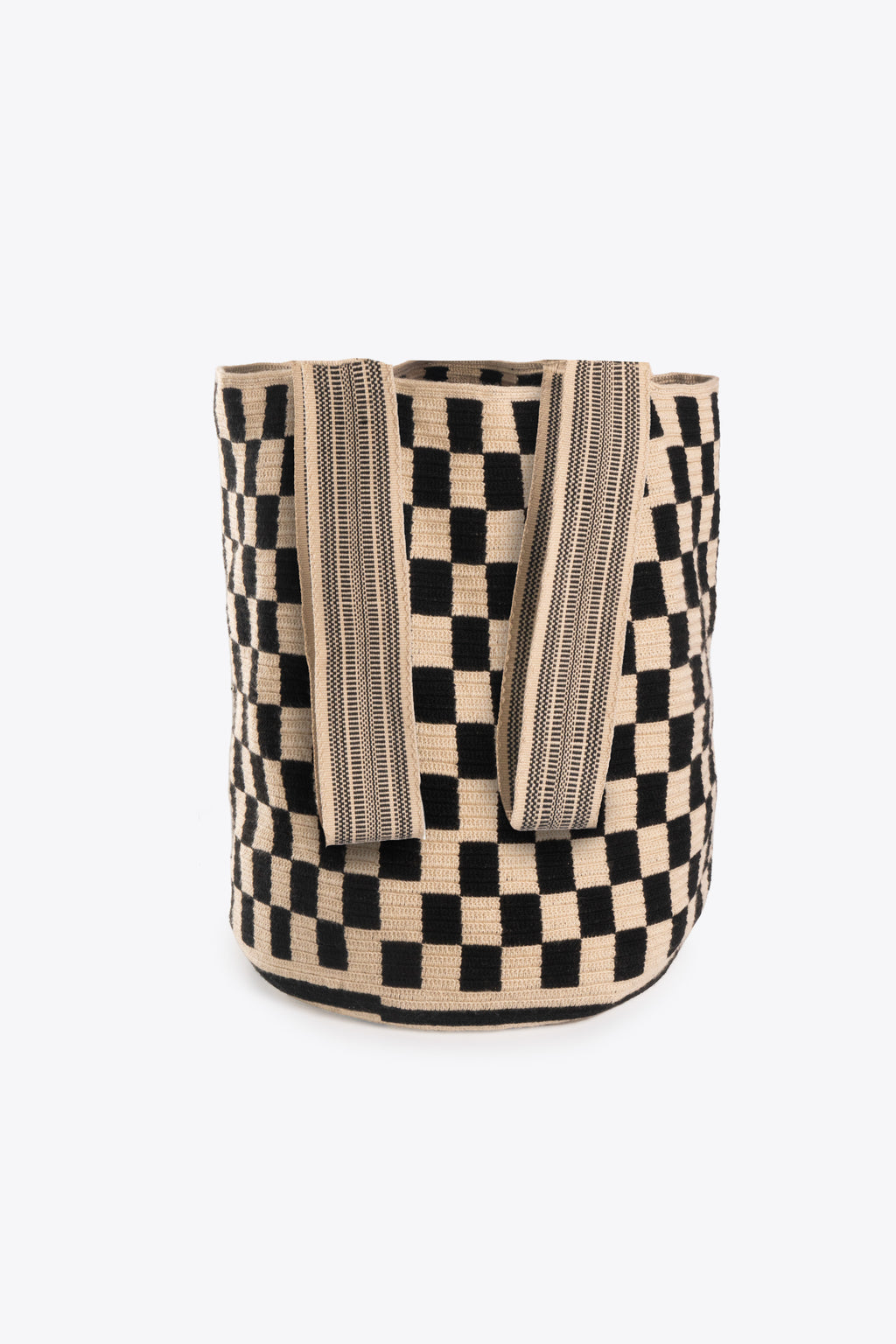 Checkered Sand Tote