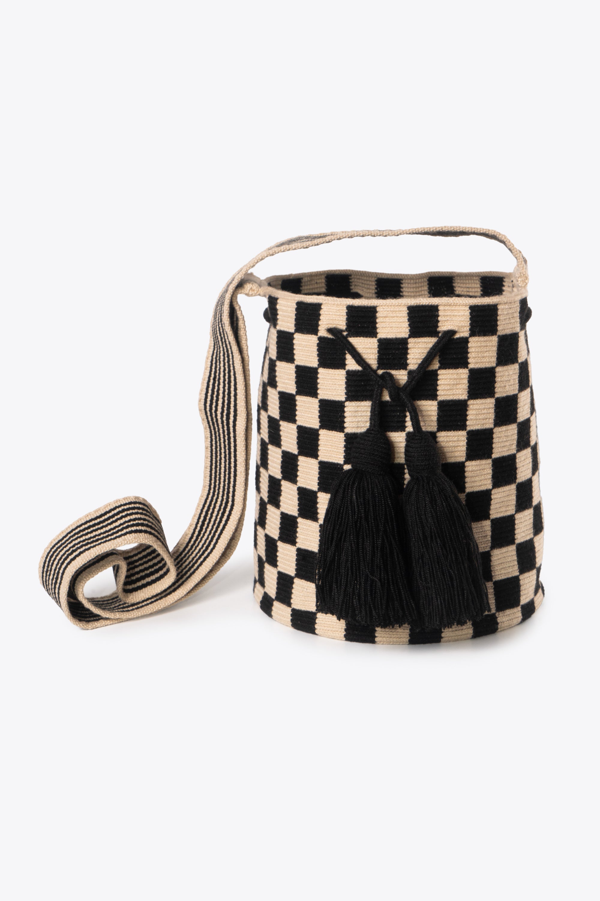 Checkered Sand Mochila