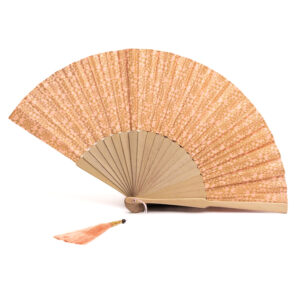 Balinese Hand Fan - Gold