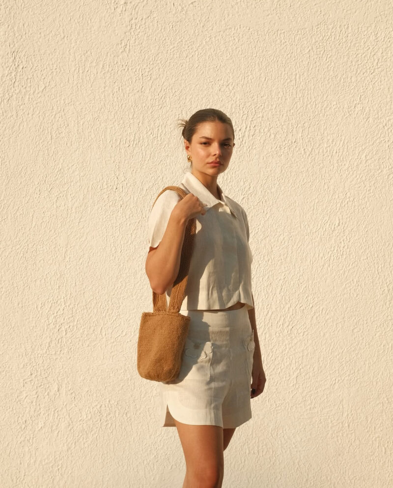 Camel Wool Mochila - Image 4